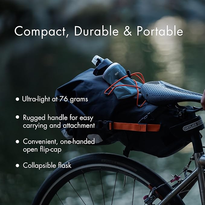 Katadyn BeFree 1.0L Ultralight Collapsible Water Filter Bottle for Hiking Camping Backpacking