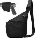 Tactical Crossbody Sling Bag for Men Women Anti Thief Conceal Carry Handgun Bag CCW Bags EDC Carry