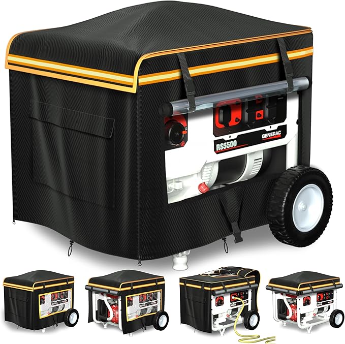 Generator Covers While Running With Stainless Steel Bracket Best Portable Universal Waterproof Heavy-duty Inverter Generator Tent Case Suitable for Westinghouse Champion Firman Predator Hongda