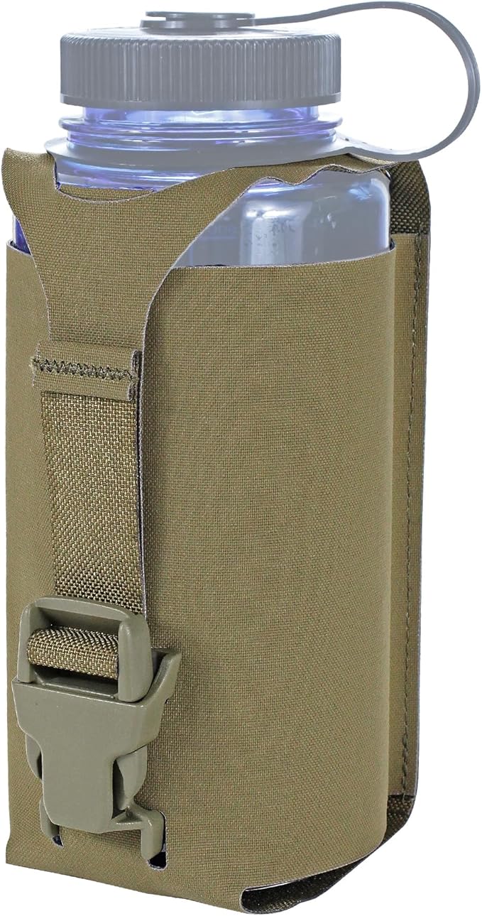 Water Bottle Holder MolleJX Tacfancier Tactical Water Bottle Pouch for Belt Backpack Chest Rig Canteen Pouch for 32oz Nalgene