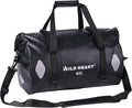 WILD HEART Waterproof Bag Duffel Bag 20L 30L 40L with Welded Seams Shoulder Straps Mesh Pocket for Kayaking Camping BoatingBicycleMotorcycle