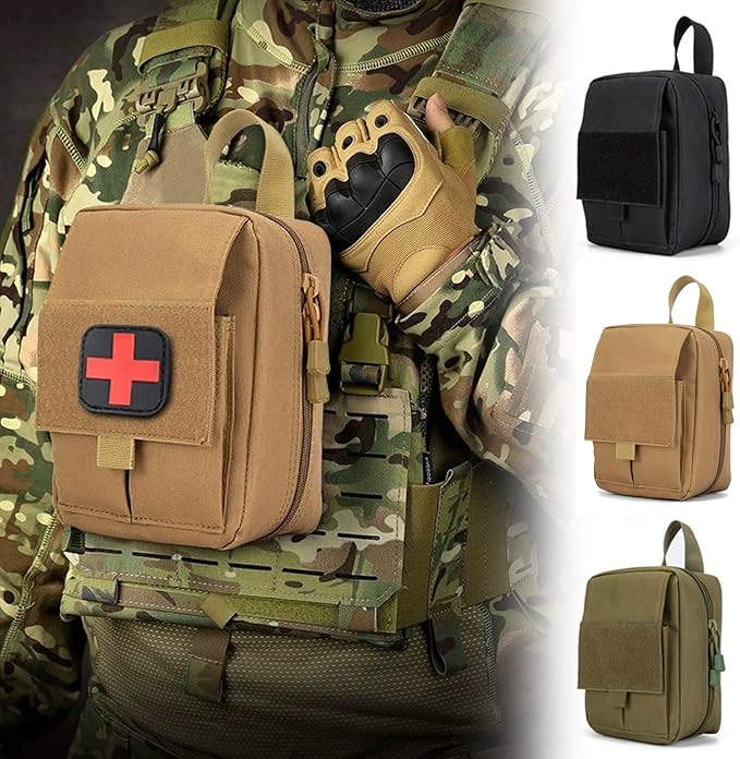 Tactical Military Ifak Pouch Outdoor Sports Airsoft Backpack Waterproof Pouch Molle EDC System for Outdoor Sport