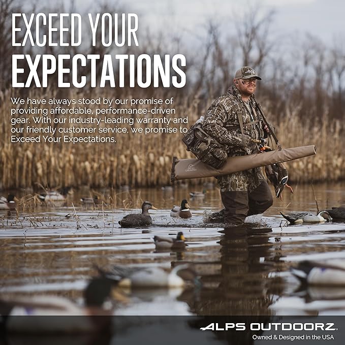 ALPS OutdoorZ Ducks Unlimited Guardian Backpack Dry Bag 50L - Mossy Oak Original Bottomland