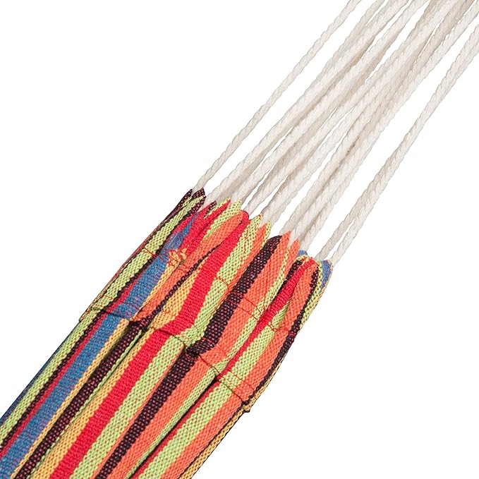 MEDA 50038 Hammock Stand Red Stripes