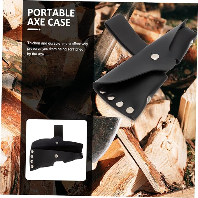 ibasenice 3pcs Portable Hatchet Sleeve Protective Cover for Outdoor Camping Barbecue and Tool Storage Fit for Axes Functional and Decorative Design