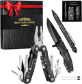 Multitool Gifts for Father Dad Gift Set with 14 in 1 Multi-tool Pliers Pocket Knife &amp Tactical Pen | Premium EDC Survival Kit for Camping Car Emergency | Unique Practical Gift for Father Dad Hi