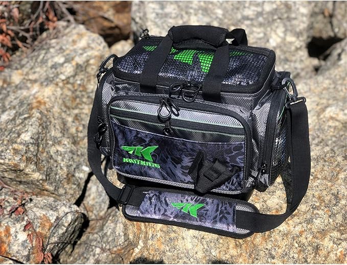 KastKing Fishing Gear &amp Tackle Bags - Saltwater Resistant Fishing Bags - Fishing Tackle Storage Bags