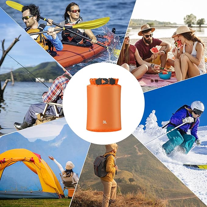 Polyester Bag Dry Sack Dry Bag Outdoors Stuff Sacks for Camping Hiking Kayaking (6)