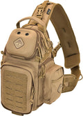 Freelance(TM) photo and drone tactical sling-pack by Hazard 4(R) - Coyote  7.5 x 7.9 x 14.9