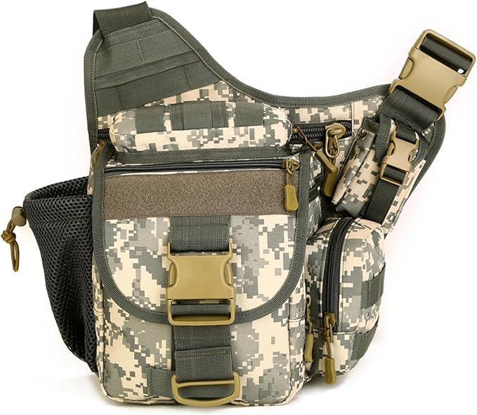 Tactical Messenger Camera Bag Military Shoulder Backpack for Hiking Fishing