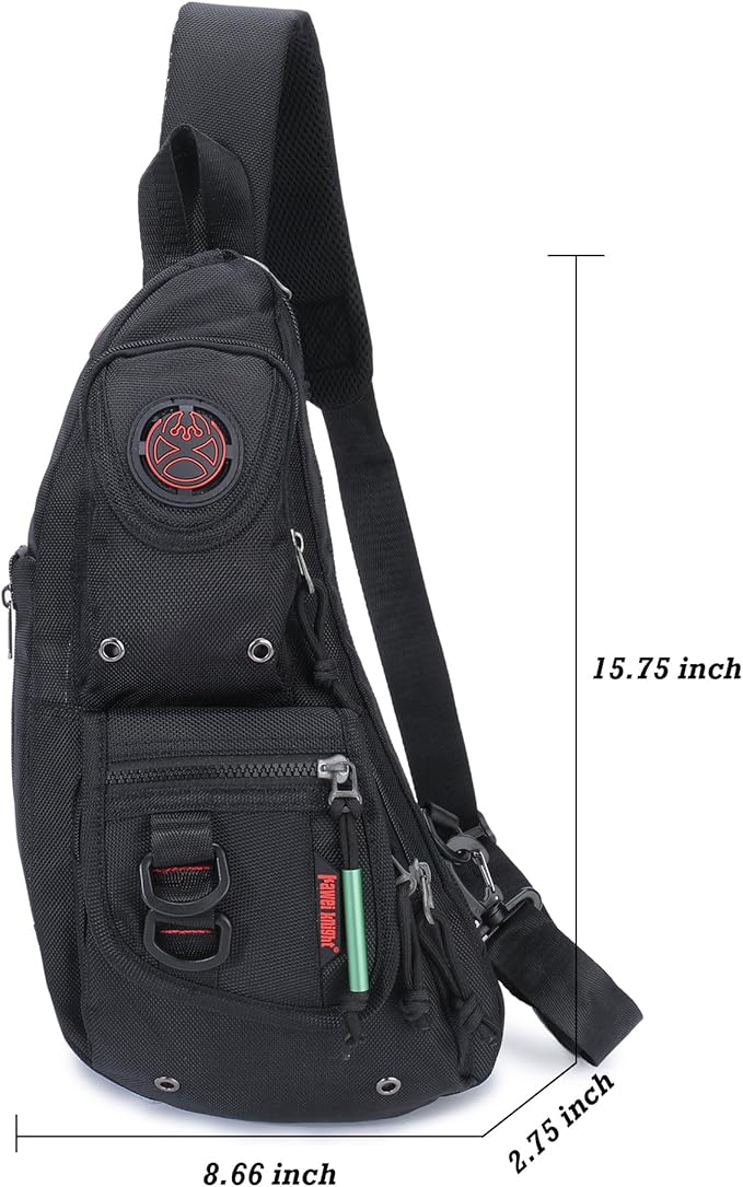 NICGID Sling Backpacks Sling Chest Bag Shoulder Crossbody Bags for Men Women Outdoor Travel | Outdoor Travel