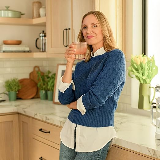 AquaTru Carafe Smart Countertop Water Purifier | App-Connected 4-Stage Reverse Osmosis System with Glass Carafe Removes Forever Chemicals Lead &amp Fluoride | Track Filter Life | No Plumbing