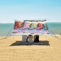 ALAZA Christmas Stocking Beach Tent Sun Shelter Portable Canopy Sunshade for Outdoor Camping Picnics Backyard Fun 10x9 ft