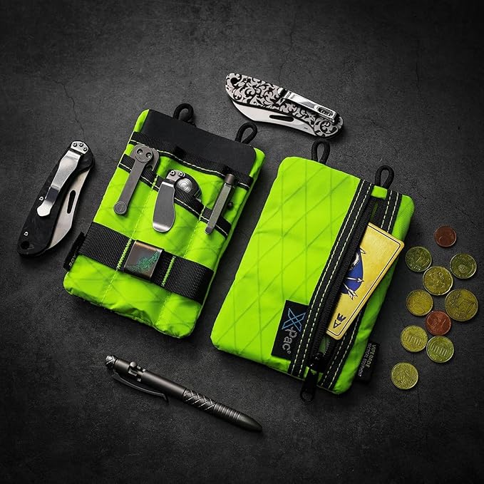 VIPERADE VE1 Pocket Organizer EDC Pouch for Men EDC Organizer Storage EDC Gears Multitool Pocket Pouch Hold Your Flashlight/Pocket Knife Pen Notebook