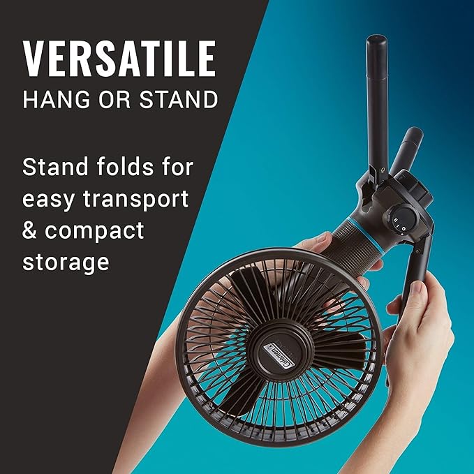Coleman OneSource Rechargeable Outdoor Camping Gear: Camp Shower Cordless Vacuum Fan Speaker &amp Air Pump Options with Included Rechargeable Battery