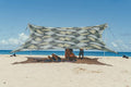 Neso Grande Portable Beach Tent Sun Shelter - Lightweight Beach Shade Canopy - Easy Setup for Family Outings - Patented Reinforced Corners - UPF 50+ Sun Protection