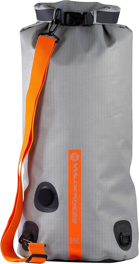 Wilderness Systems Waterproof XPEL Dry Bag with Valve &amp Shoulder Strap - Converts to Cooler