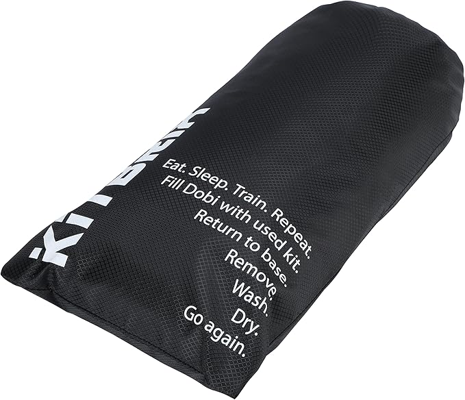 KitBrix DobiPak Drybag 12L - Keeps Wet Gear Separate - Waterproof Dry Bag for Sports Camping &amp Travel - Perfect for Wetsuits Swim Gear Muddy Boots - Durable &amp Lightweight