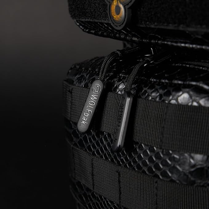 WOLFpak 9L Mini Tactical Backpack (King Cobra) | Compact Small Everyday Carry Bag for Gym School Travel | Durable Water-Resistant Daypack with Molle System and Patch Panel