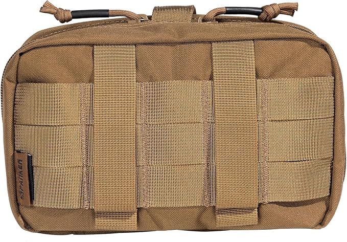 EXCELLENT ELITE SPANKER Tactical First Aid Pouch IFAK Rip Away Molle EMT Pouch Compact Admin Pouch Medical Utility Pouch Emergency Survival Kits for Tactical VestBackpack