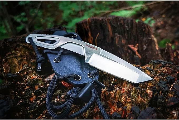 Extrema Ratio - Versa (Satin) Fixed Blade Knife Böhler N690 steel blade hardened to 58 HRC satin finish ergonomic aluminum handle scales reversible pocket clip handcrafted in Italy