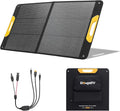 BougeRV 100W Portable Solar Panel Fiberglass Solar Charger Up to 25% Conversion Hight Efficiency N-Type Foldable Solar Panel IP65 Water Resistant for Camping RV Van Boat Hiking &amp Off-Grid