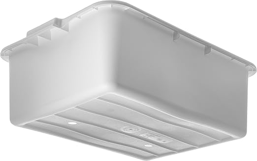 Carlisle FoodService Products N4401102 Comfort Curve™ Ergonomic Wash Basin Tote Box 7 Deep White (Pack of 12)