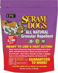Dog Scram All Natural Granular Repellent - All-Natural Animal People and Pet Safe Granule from EPIC Repellents (3.5 lb Bag)