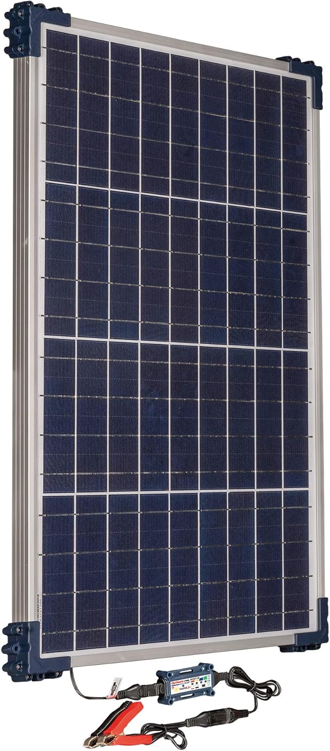 Optimate Solar Duo 40W TM522-D4 6-Step 12V / 12.8V 3.3A Weatherproof Solar Battery Saving Charger &amp maintainer