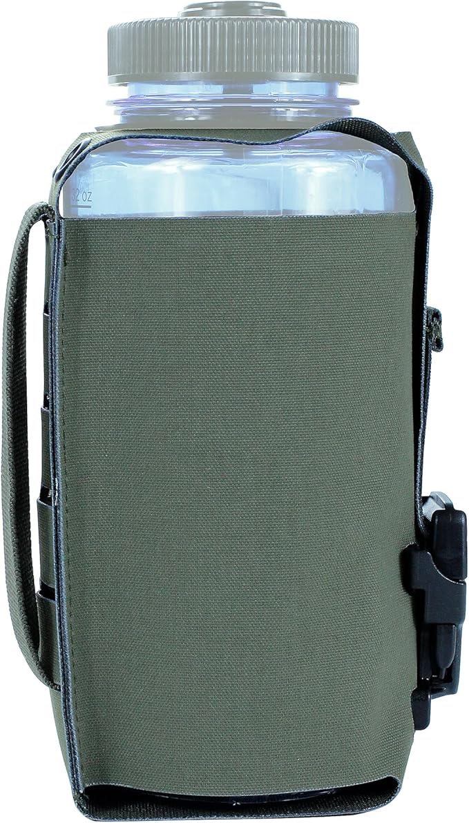 Water Bottle Holder MolleJX Tacfancier Tactical Water Bottle Pouch for Belt Backpack Chest Rig Canteen Pouch for 32oz Nalgene