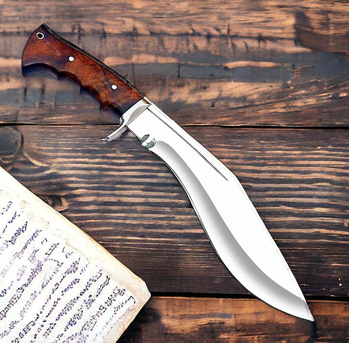 Poshland Fixed Blade Hunting Knife. Sturdy knife to last long fully hand-made with sheath included has been designed for exceptional performance - Survival Camping Tactical and Outdoor Knife