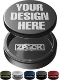 ZPACK Custom Zyn Metal Can Magnetic Gadgets For Men Custom Zyn Can Laser Engraved EDC Tin with Magnetic Closure Personalized Slim Metal Pouch Can Gift For Him - Customizable (Choose Icon)