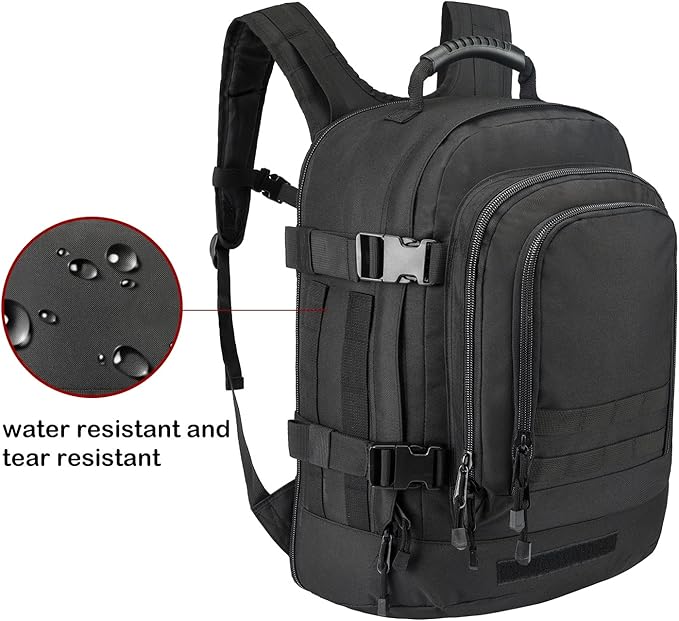 Large 3 Day Expandable 39L-64L Backpack Military Tactical Hiking Camping Daypack