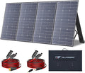 ALLPOWERS SP037 400 watt Solar Panel Foldable Portable Solar Charger with 25% High Efficiency Monocrystalline Cells 400w Solar Panel IP67 Waterproof for RV Camping Motorhome Off-Grid Power Backup