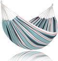 SUNCREAT Hammocks Outdoor Camping Double Hammock Extra Large 2 Person Hammock for Camping Green &amp Red