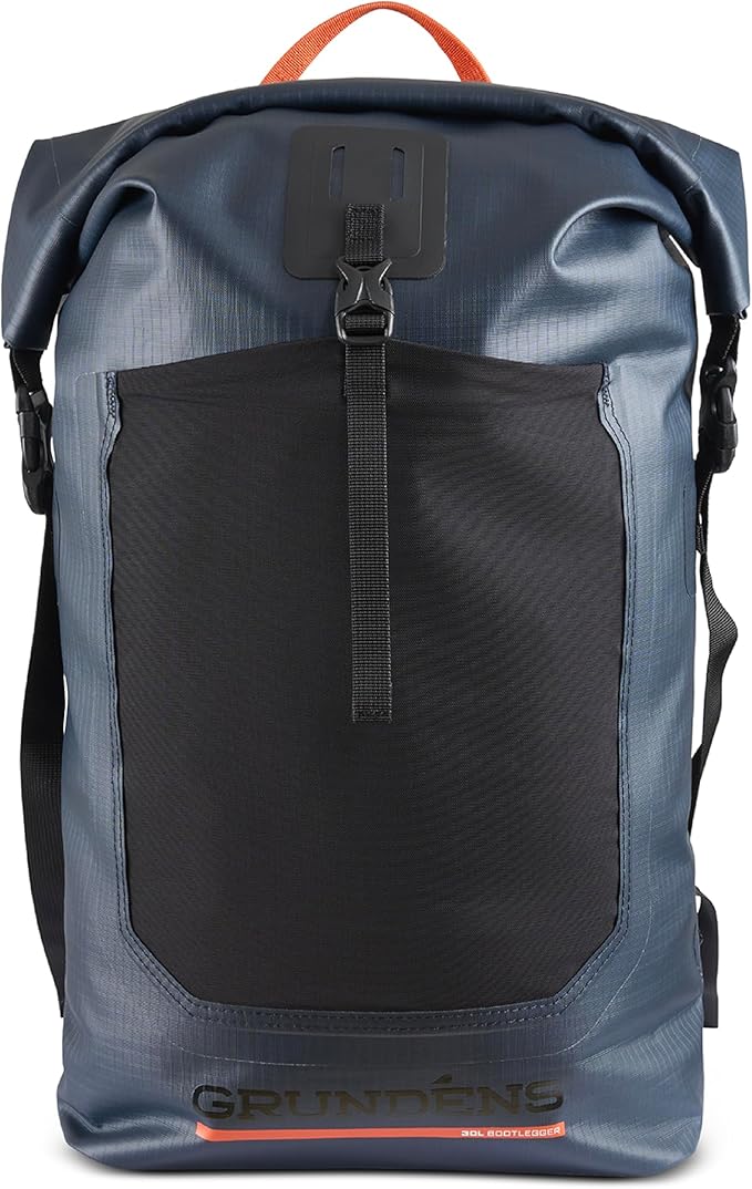 Grundéns Bootlegger Roll Top Backpack Waterproof 30L Dark Navy