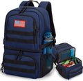 Tactical Double Deck Cooler Backpack for MenLarge Lunch Backpack with 2 CompartmentSoft Cooler Bag