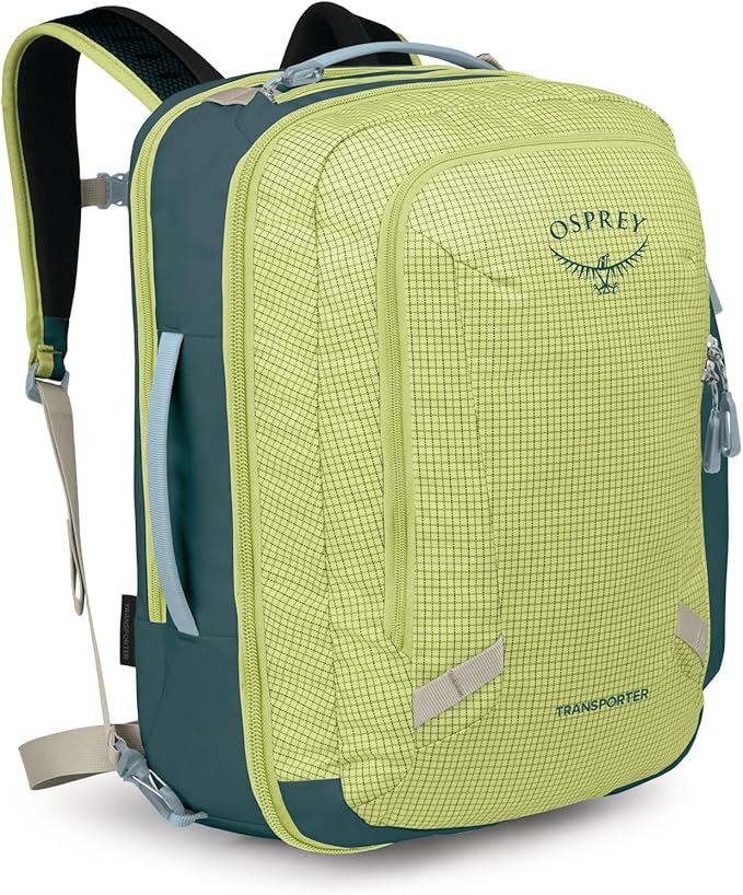 Osprey Transporter 36L Travel Pack - Carry On Backpack with Laptop Sleeve - High Storage Weekender Bag Glow Dew