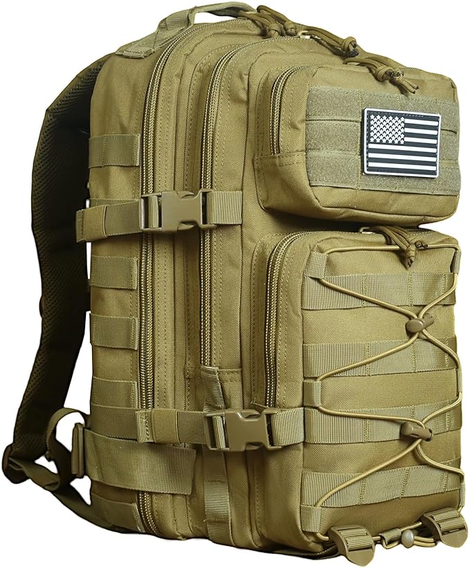 Military Tactical Backpack for Men Army 1 Day Assault Pack Molle Bag Bug Out Bag 26L