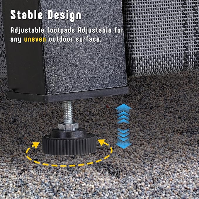 Werph 28 in Propane Fire Pit Table ETL-Certified Fire Table with Lava Rocks for Patio Deck Garden Courtyard 50000 BTU Square Fire Pit Table with Lid Black
