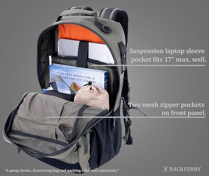 Urban Tactical Backpack Laser-Cut MOLLE Daypack Commuter Bag for EDCTravelWorkHiking for Men Women
