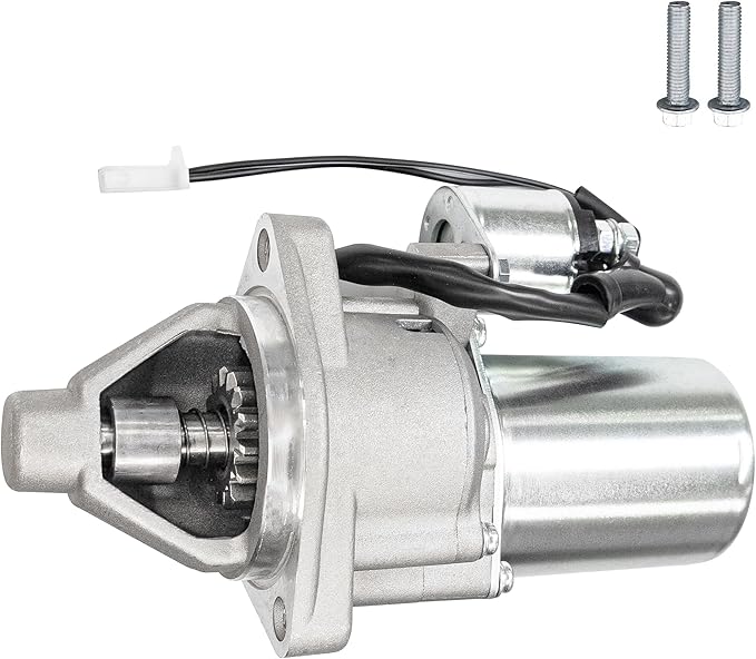 fullas Electric Starter Motor for Predator 9500 Watt Super Quiet Inverter Generator 57080 and 59188