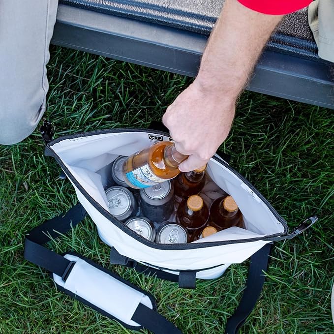 geckobrands Tote Dry Bag Cooler – Insulated 6L Tote with Versatile Storage for Beach &amp Outdoor Adventures