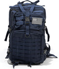 Bug Out Bag Backpack - 50L Tactical Backpack - Great for Survival Essentials (Navy)