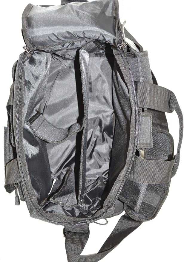 Explorer Range Bag Shooting Tactical Assault Gear Hiking Waist Bag Shoulder Backpack EDC Camera Bag MOLLE Modular Deployment Compact Utility Military Surplus Gear Heavy Duty (TC08BlackRange)