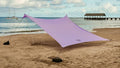 Neso Grande Portable Beach Tent Sun Shelter - Lightweight Beach Shade Canopy - Easy Setup for Family Outings - Patented Reinforced Corners - UPF 50+ Sun Protection