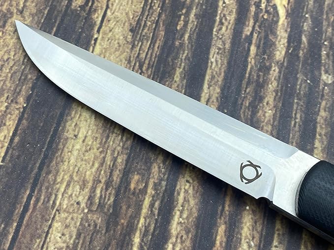 TWO SUN SixLeaf SL-42-G10 Micro Fixed Blade Knife M390 Steel G10 handle Belt Sheath EDC Mini Tool
