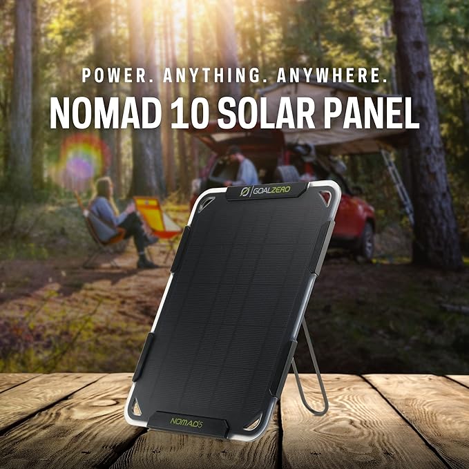 Goal Zero Nomad 5 Solar Panel Small Lightweight 11500 BT204