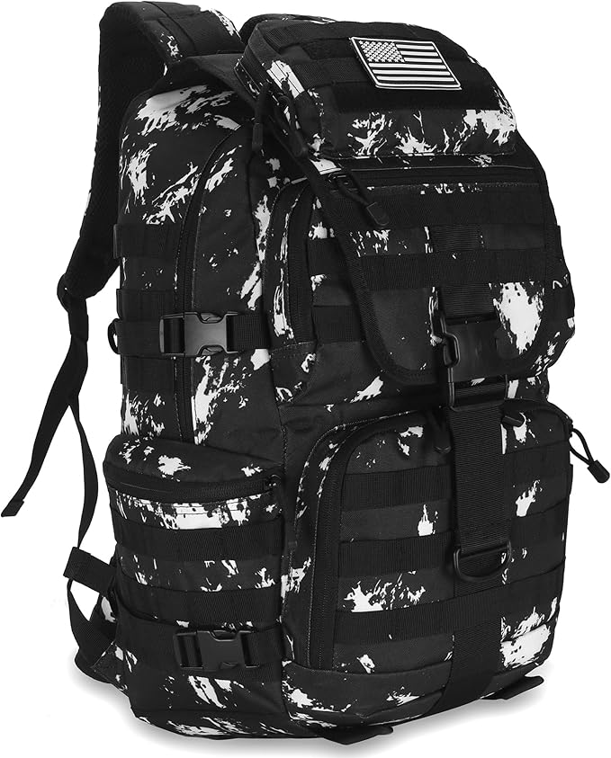 50L Military Tactical Backpack Hiking Waterproof Backpack Large Military Pack 3 Day Assault Pack Molle Bag Rucksack