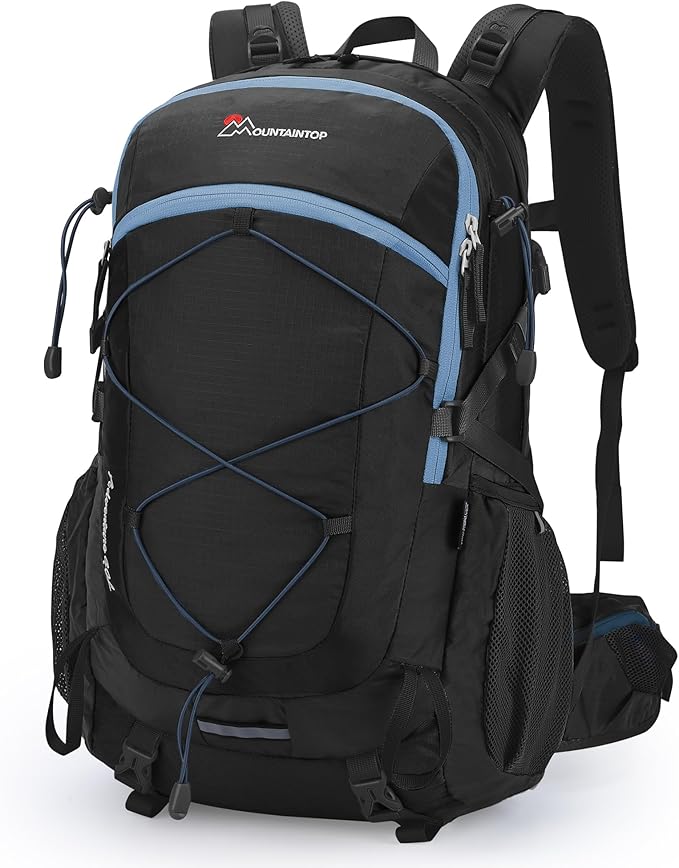 MOUNTAINTOP 25L/40L Hiking BackpackLightweight Travel Backpack for Men Women Outdoor Backpacking Camping